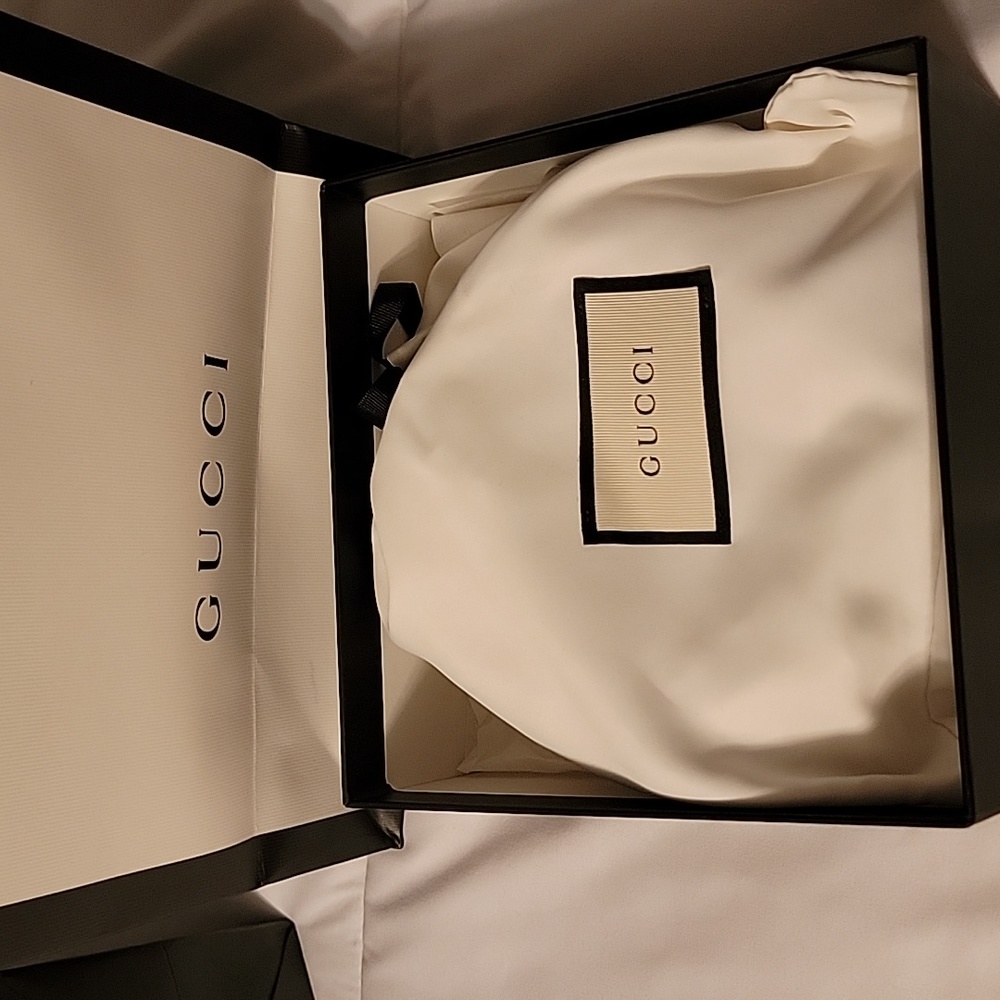 GUCCI - Wide Leather Belt - Picture 8 of 11